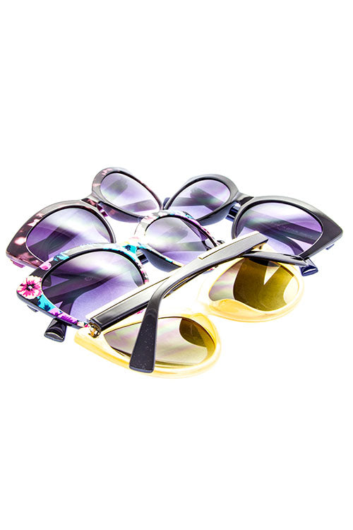 Women's soft cat eye sunglasses